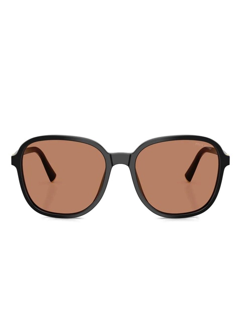 Miu Miu Eyewear square-frame sunglasses - Brown - zdjęcie produktu nr 1