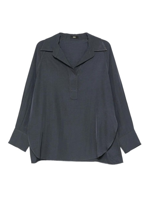 Eleh mélange shirt - Blue - zdjęcie produktu nr 2