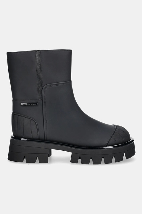 MICHAEL Michael Kors botki Sydra damskie kolor czarny na platformie 40F5SYFE5L.001 - zdjęcie produktu nr 2