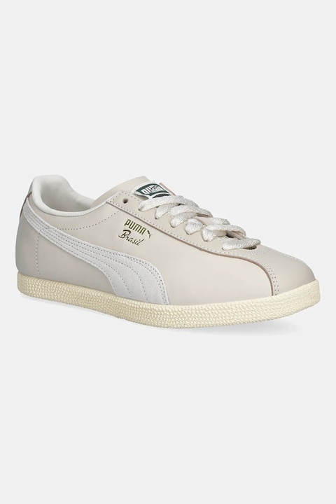 Puma sneakersy skórzane Brasil Terrace Views kolor beżowy 403167 - zdjęcie produktu nr 1