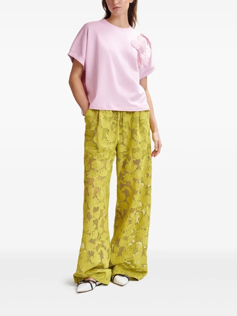 Essentiel Antwerp Henim wide-leg pants - Yellow - zdjęcie produktu nr 2