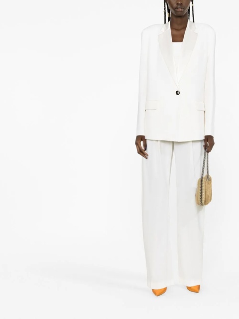 The Attico single-breasted blazer - White - zdjęcie produktu nr 1
