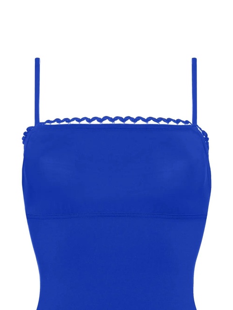 ERES Night picot-trimmed swimsuit - Blue - zdjęcie produktu nr 2