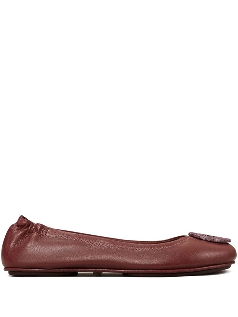 Tory Burch Minnie Travel ballet flats - Red - zdjęcie produktu nr 1
