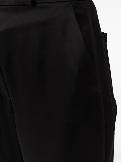 Max Mara Tay tapered-leg trousers - Black - zdjęcie produktu nr 2