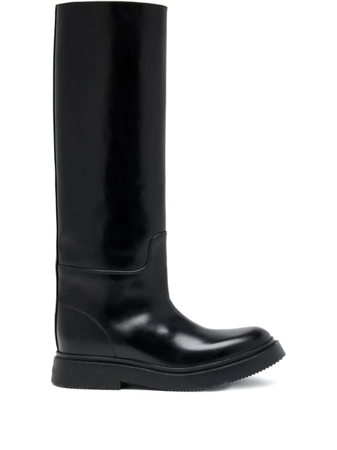 Proenza Schouler Bank leather boots - Black - zdjęcie produktu nr 1