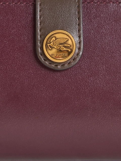 ETRO leather strap wallet - Red - zdjęcie produktu nr 2