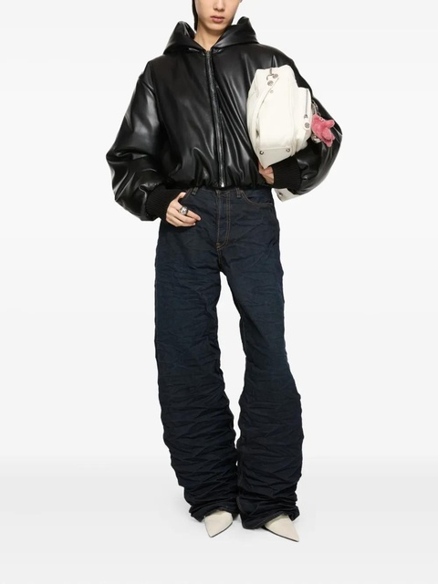 Acne Studios hooded puffer jacket - Black - zdjęcie produktu nr 2