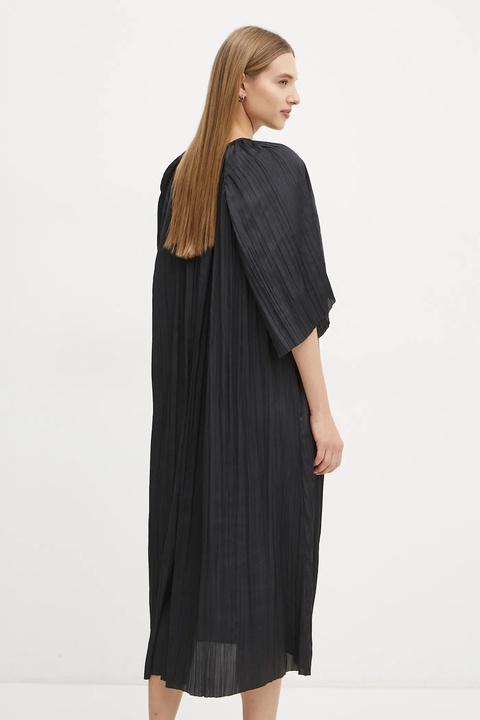 Day Birger et Mikkelsen sukienka Sophia kolor czarny midi oversize DAY65243549 - zdjęcie produktu nr 2