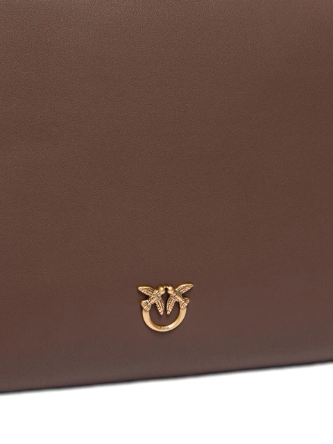 PINKO leather shoulder bag - Brown - zdjęcie produktu nr 2
