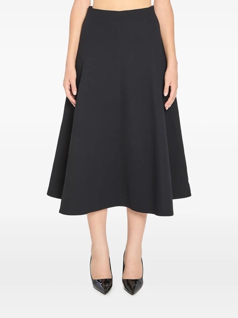 Jacquemus flared midi skirt - Black - zdjęcie produktu nr 1