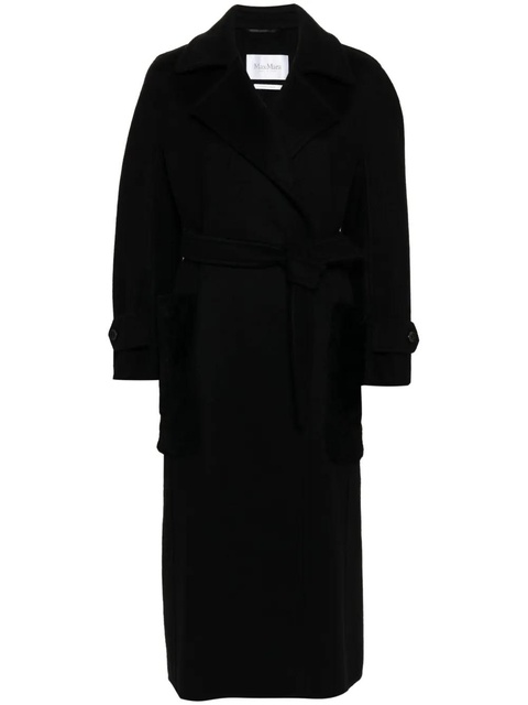 Max Mara Magia belted cashmere coat - Black - zdjęcie produktu nr 1