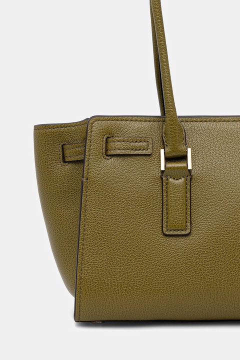MICHAEL Michael Kors torebka skórzana kolor zielony 30F5GNXT0L - zdjęcie produktu nr 2