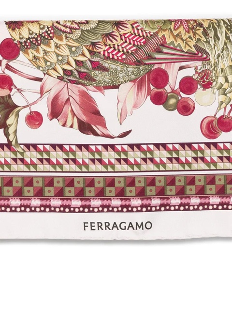 Ferragamo silk scarf - Pink - zdjęcie produktu nr 2