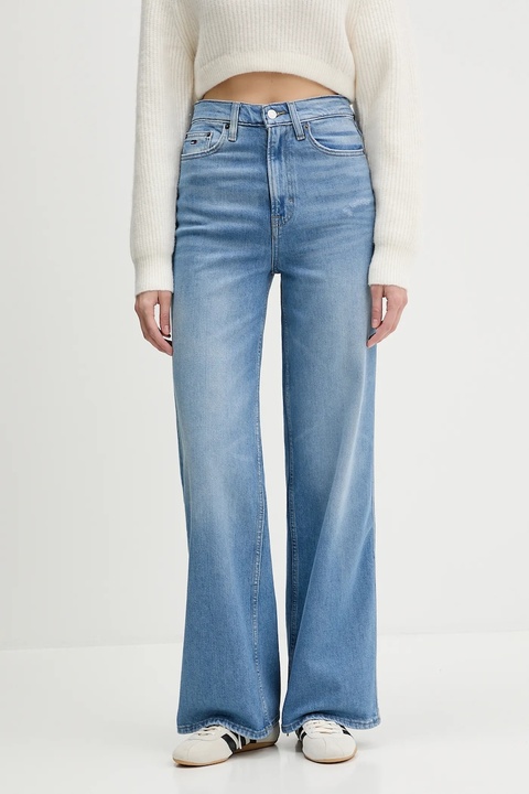 Tommy Jeans jeansy damskie kolor niebieski DW0DW22140 - zdjęcie produktu nr 1