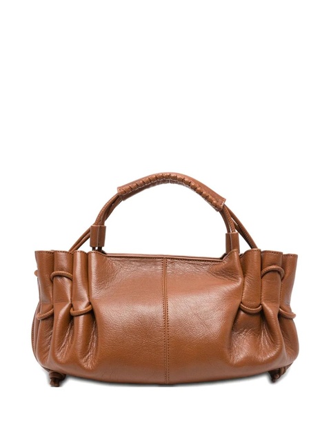 Hereu Arta gathered-detail tote bag - Brown - zdjęcie produktu nr 2