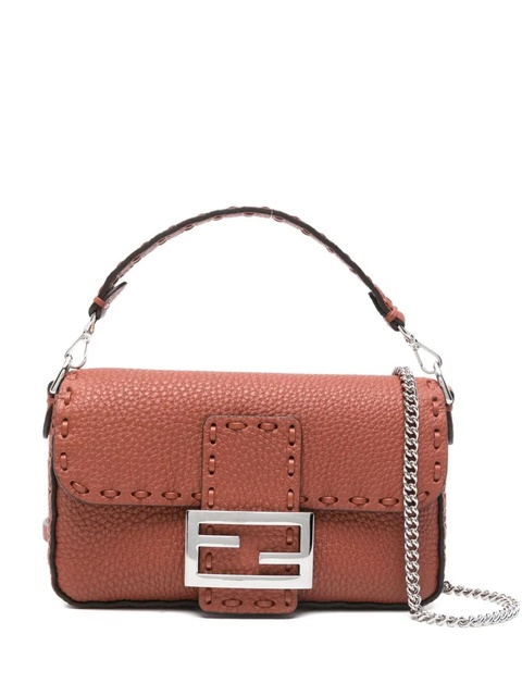 FENDI mini Baguette stitched tote bag - Brown - zdjęcie produktu nr 1