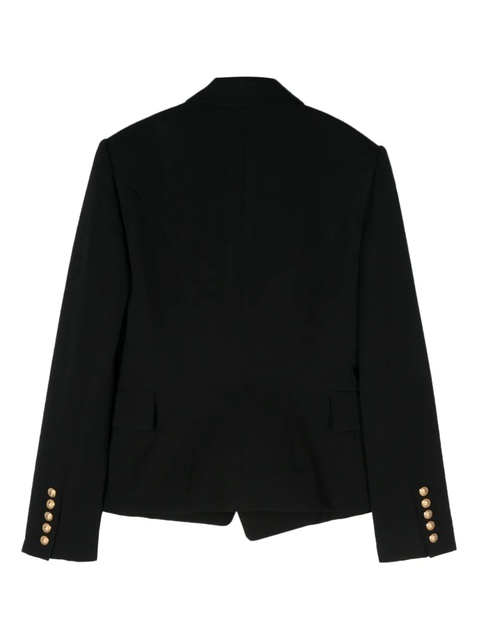 Balmain double-breasted wool blazer - Black - zdjęcie produktu nr 2