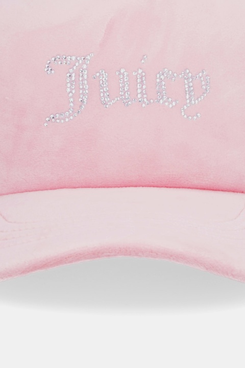 Juicy Couture czapka z daszkiem kolor różowy JCAWH224702 - zdjęcie produktu nr 1