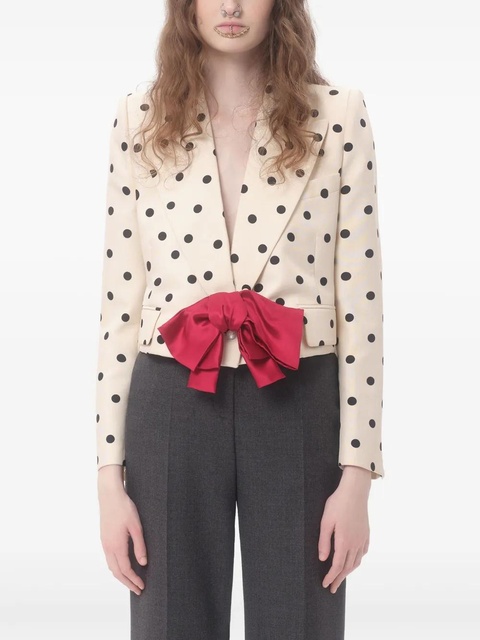 Valentino Garavani Plusdepois-print blazer - Neutrals - zdjęcie produktu nr 2