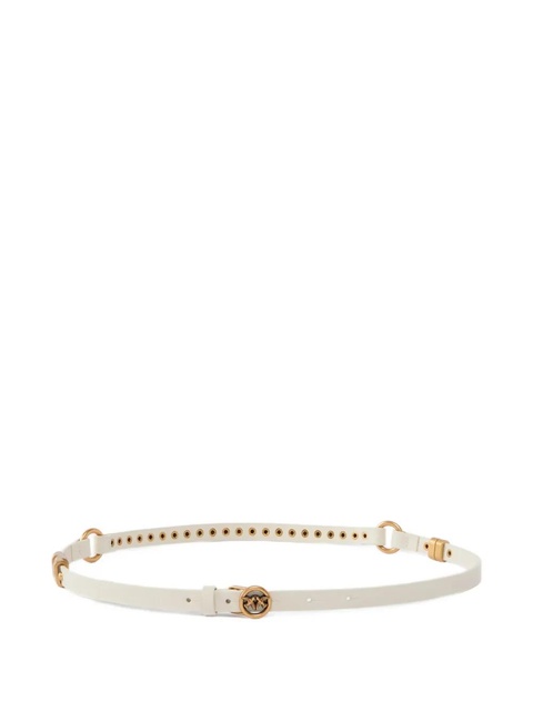 PINKO leather belt - White - zdjęcie produktu nr 1