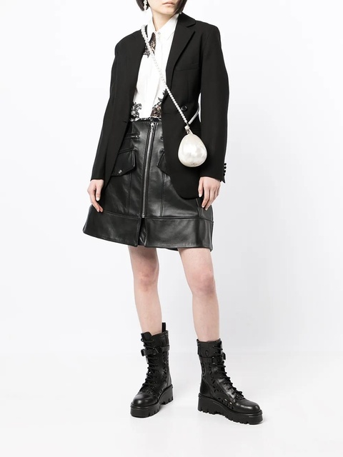 Simone Rocha micro Egg perspex shoulder bag - White - zdjęcie produktu nr 2