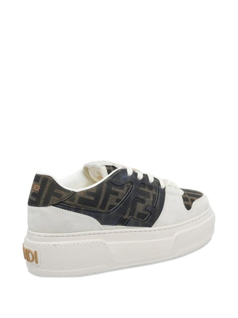 FENDI ff logo platform sneakers - Brown - zdjęcie produktu nr 2
