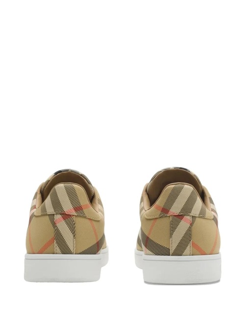 Burberry Set checked logo sneakers - Neutrals - zdjęcie produktu nr 2