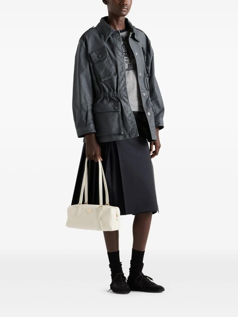 Prada pleated midi skirt - Blue - zdjęcie produktu nr 2