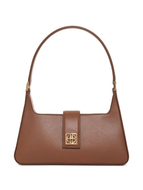 ANINE BING Lou leather shoulder bag - Brown - zdjęcie produktu nr 1