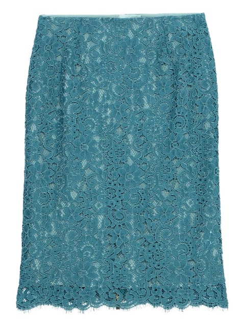 Blumarine lace pencil skirt - Blue - zdjęcie produktu nr 1