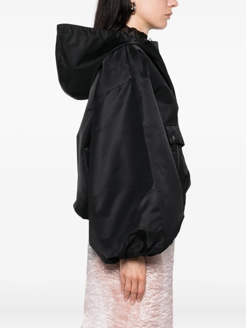 Cecilie Bahnsen hooded oversized jacket - Black - zdjęcie produktu nr 1