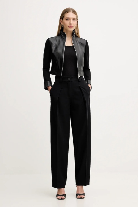 Pinko kurtka kolor czarny przejściowa 105367 Y75K - zdjęcie produktu nr 1