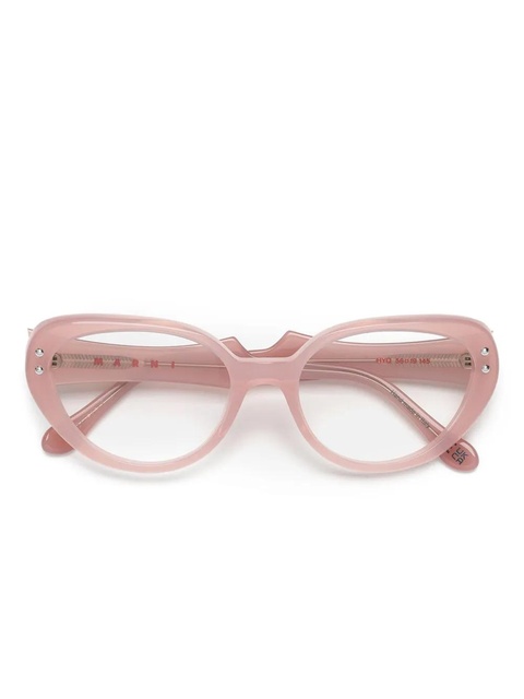 Marni Eyewear Phazar embellished glasses - Pink - zdjęcie produktu nr 1