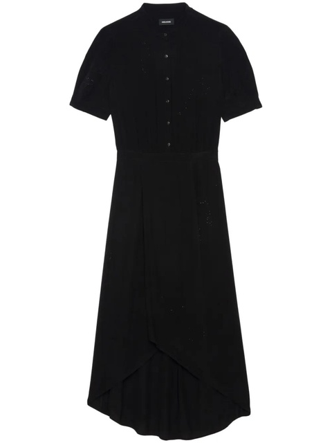 Zadig&Voltaire Romaz Strass midi dress - Black - zdjęcie produktu nr 1