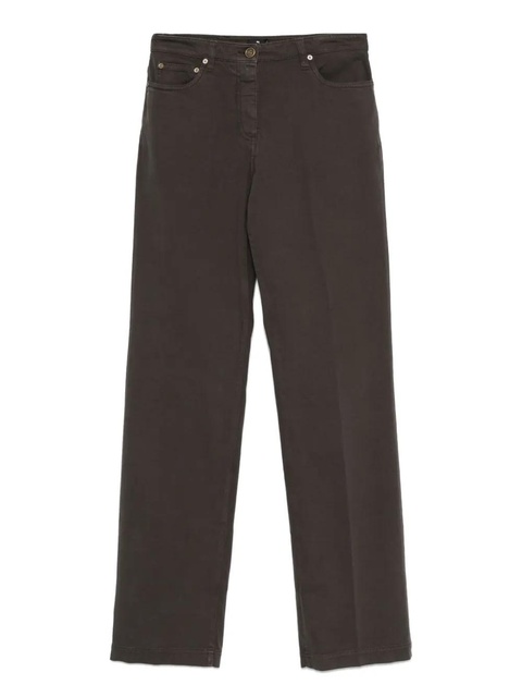 ETRO button-fly straight trousers - Grey - zdjęcie produktu nr 1