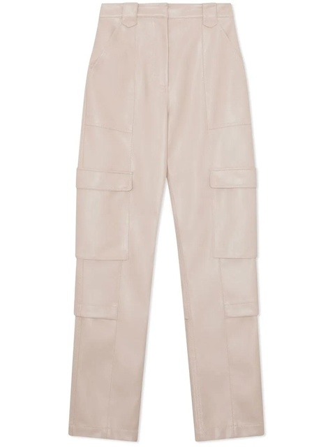 Simkhai Russel faux-leather cargo pants - Neutrals - zdjęcie produktu nr 1