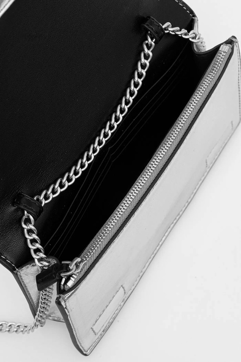 Calvin Klein portfel damski kolor srebrny LV04F3320G - zdjęcie produktu nr 2