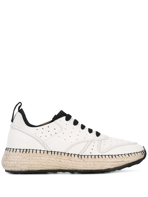 Tod's 'Running Raffia' trainers - White - zdjęcie produktu nr 1