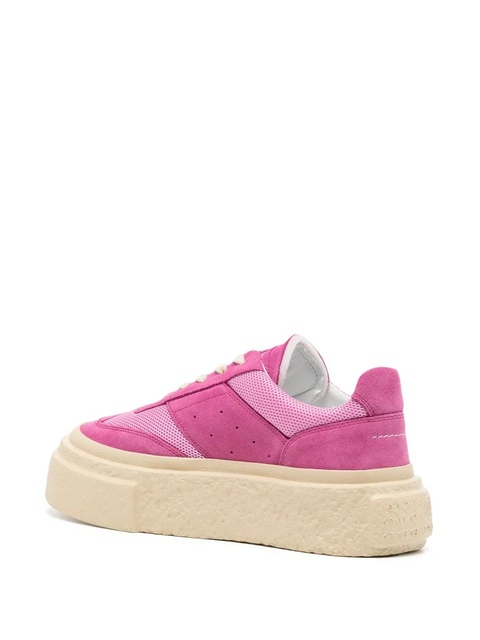 MM6 Maison Margiela Gambetta panelled sneakers - Pink - zdjęcie produktu nr 2