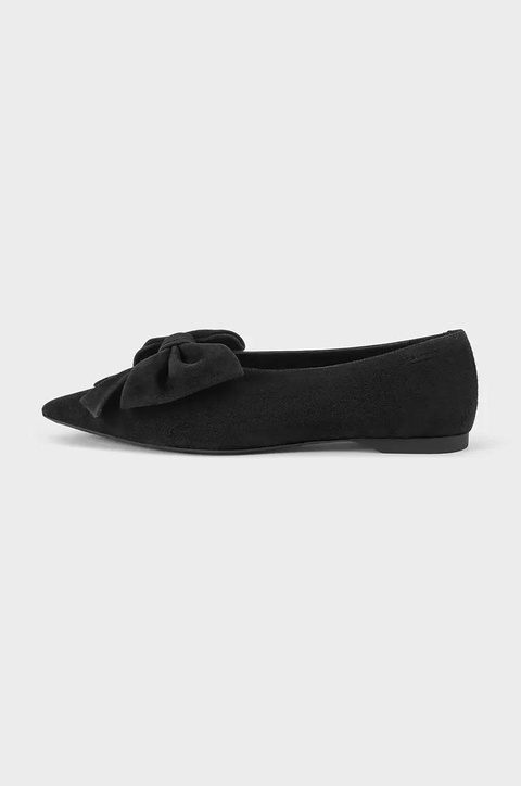 Vagabond Shoemakers baleriny zamszowe HERMINE kolor czarny 5933-240-20 - zdjęcie produktu nr 1
