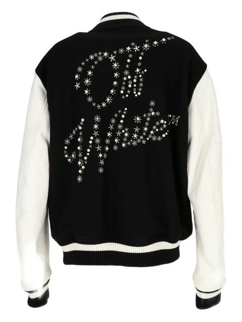 Off-White Wo Bling Stars bomber jacket - Black - zdjęcie produktu nr 2