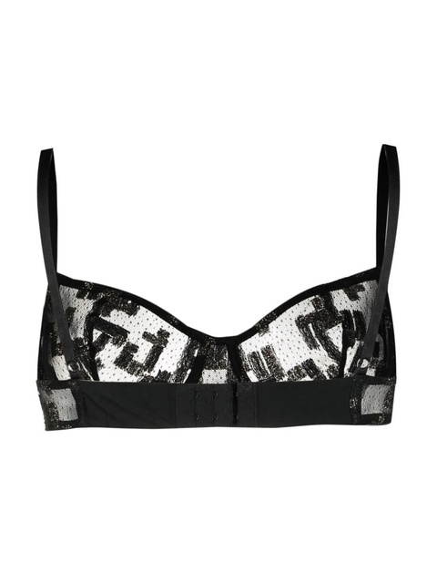 ERES semi-sheer lace bra - Black - zdjęcie produktu nr 2