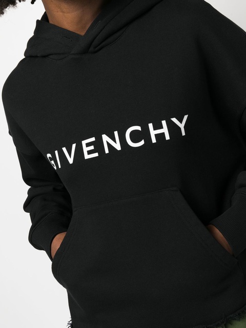 Givenchy cotton logo-print hoodie - Black - zdjęcie produktu nr 2