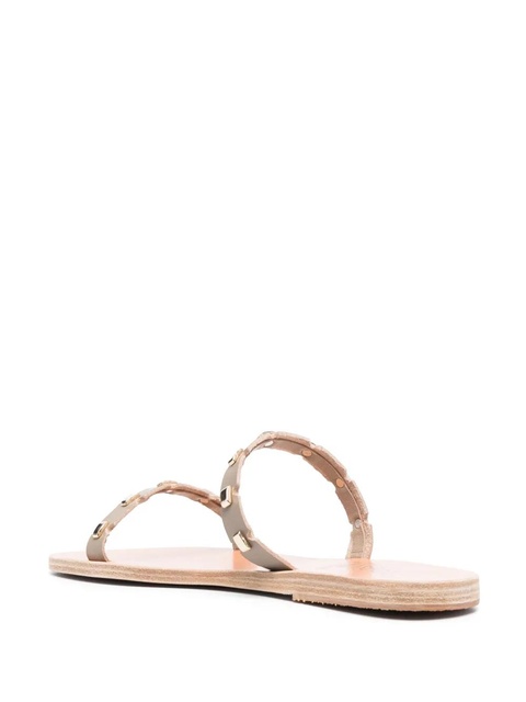 Ancient Greek Sandals Kara leather slides - Neutrals - zdjęcie produktu nr 2