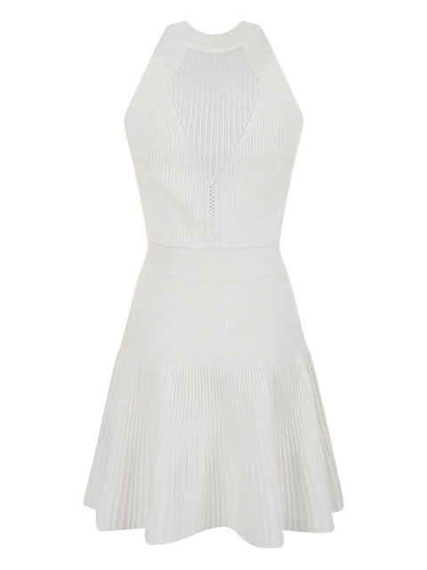Balmain ribbed halter dress - White - zdjęcie produktu nr 2