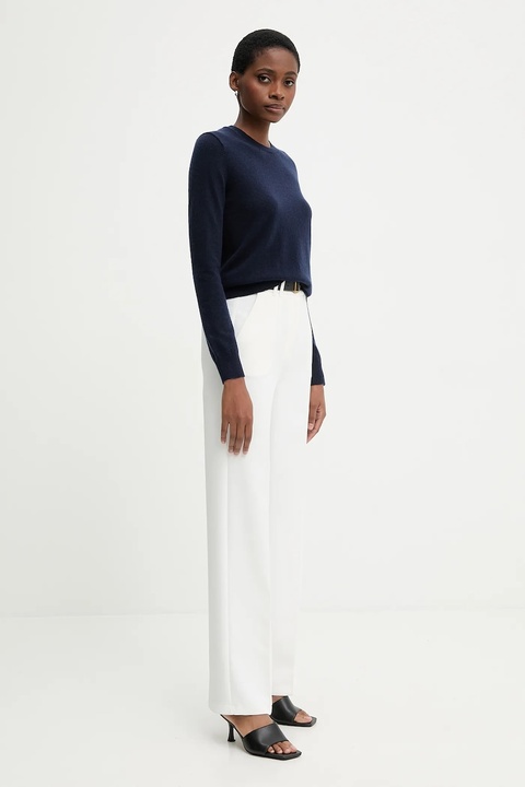 United Colors of Benetton sweter kaszmirowy kolor granatowy lekki 1033D107P - zdjęcie produktu nr 2