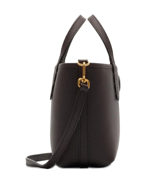 Burberry mini Bloomsbury reversible check tote bag - Brown - zdjęcie produktu nr 1