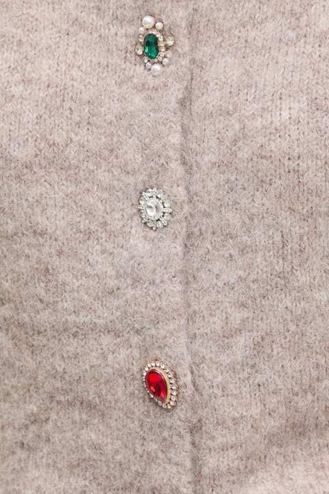 Answear.LAB sweter z wełną damskie kolor beżowy lekki - zdjęcie produktu nr 2