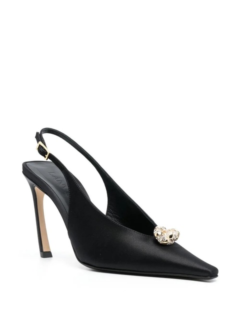 Lanvin pointed-toe slingback pumps - Black - zdjęcie produktu nr 2